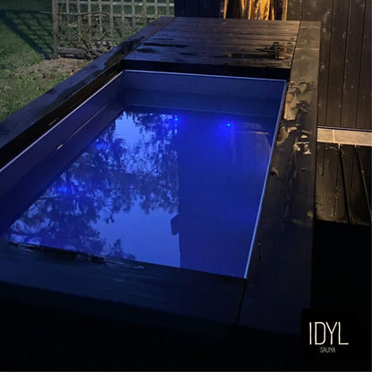 ICILY Eisbad aus Stahl