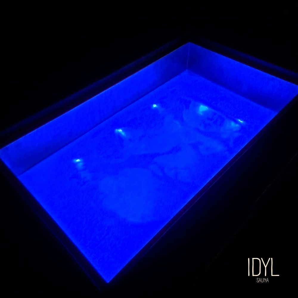 ICILY Eisbad aus Stahl
