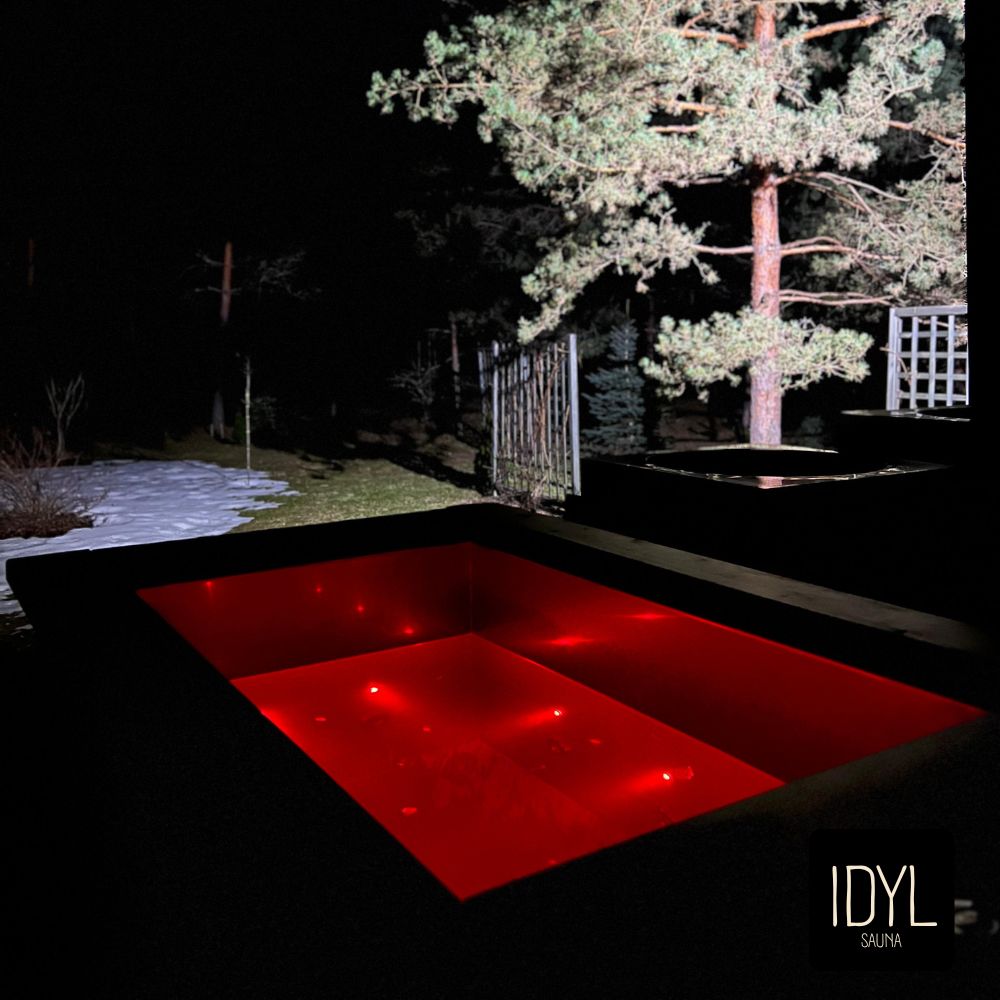 ICILY Eisbad aus Stahl