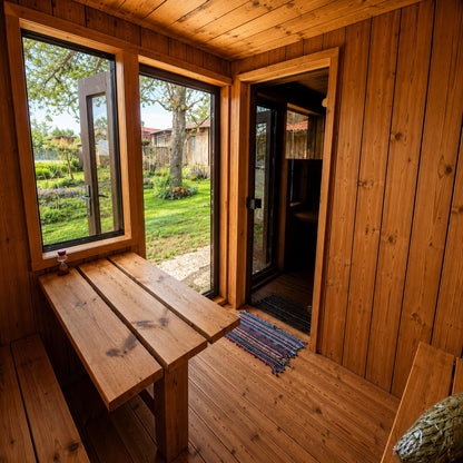 IDYL premium sauna WIDE with lounge