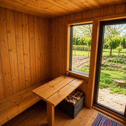 IDYL premium sauna WIDE with lounge