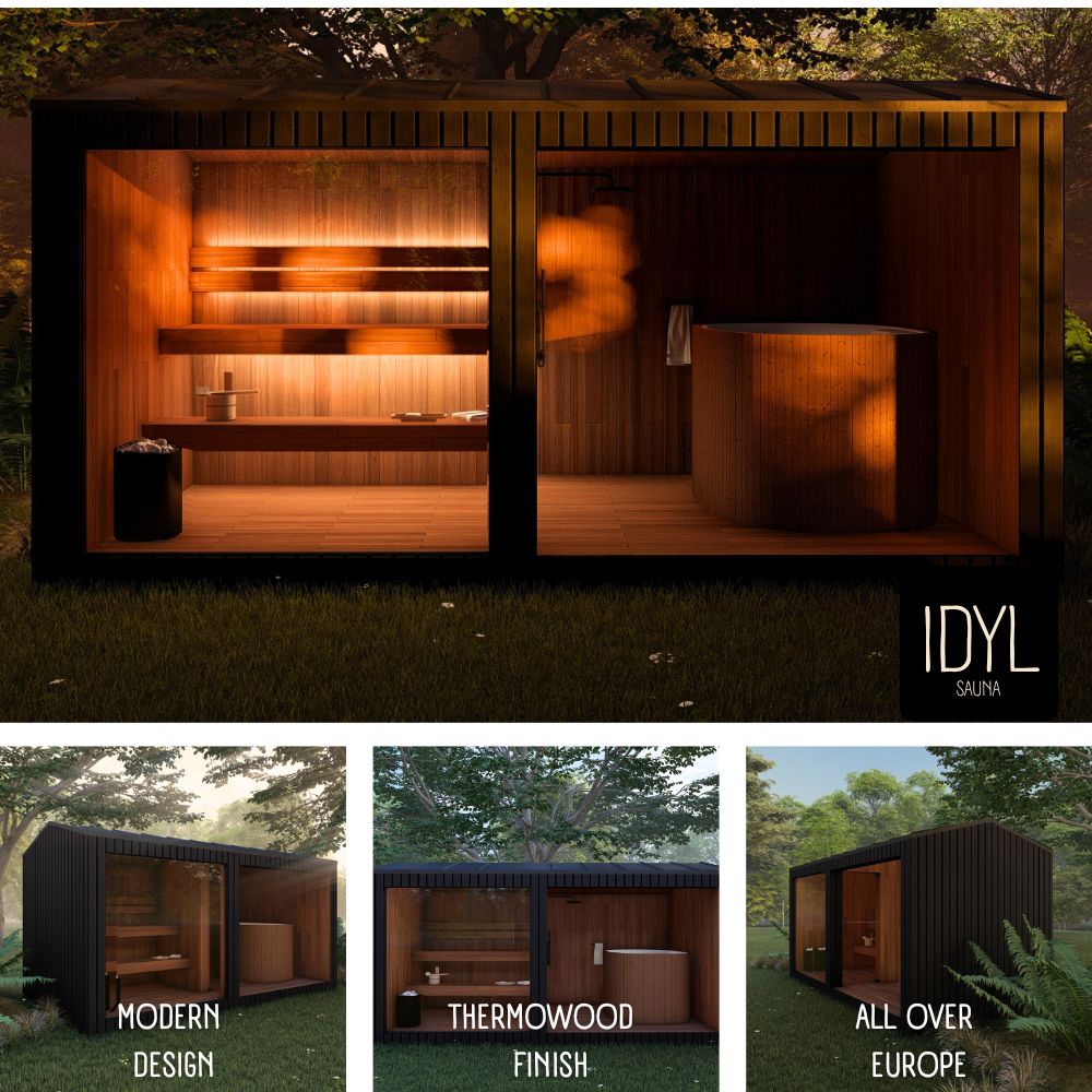 IDYL premium sauna FLOW