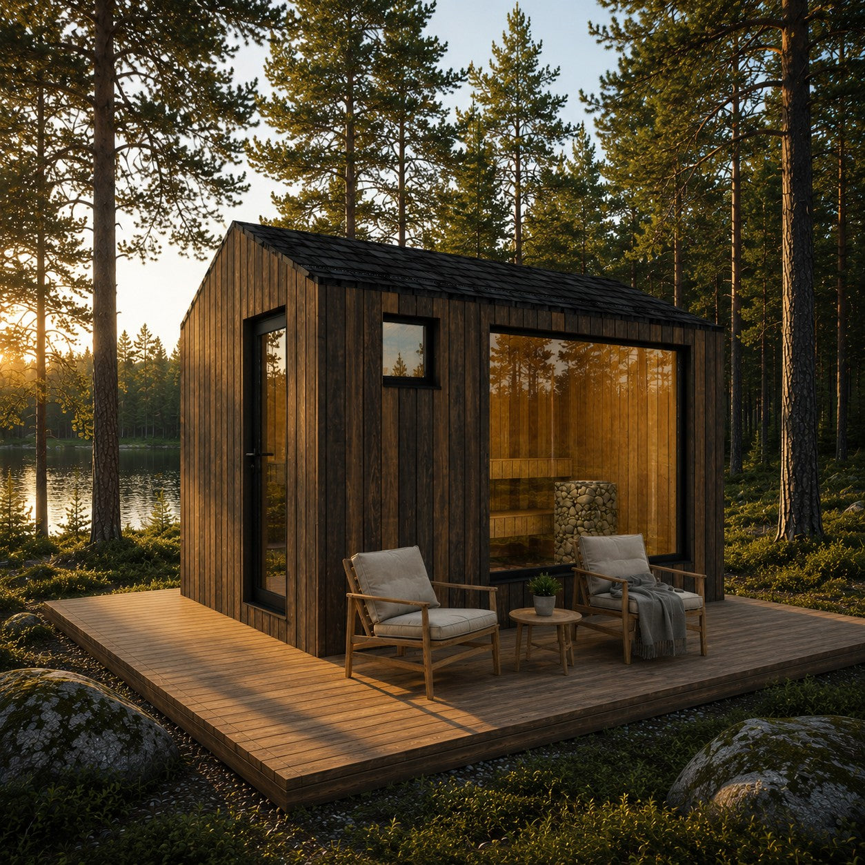 IDYL sauna HARMONY SERENITY