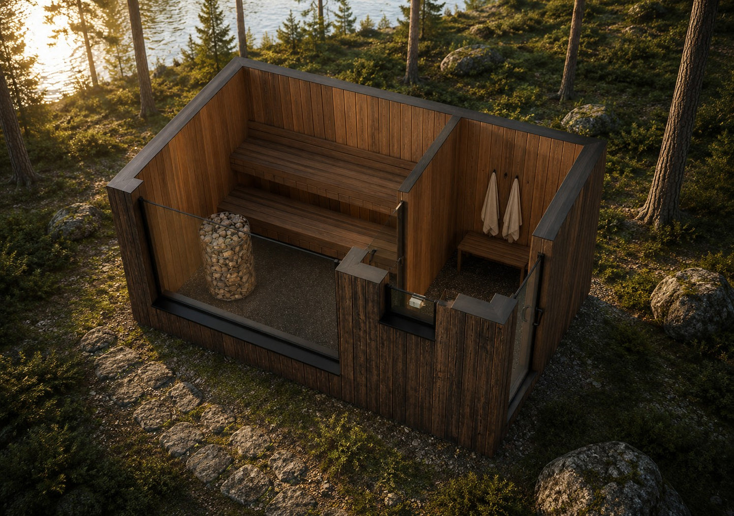 IDYL sauna HARMONY SERENITY