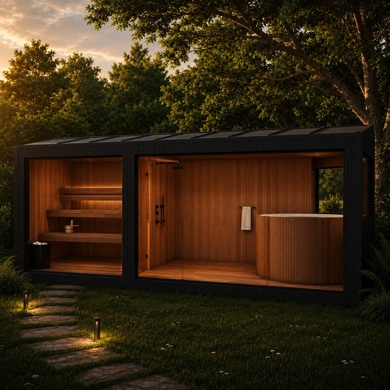 IDYL premium sauna SUNSPOT