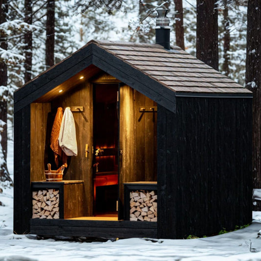 EPIC PREMIUM Saunahaus 2,4x3m