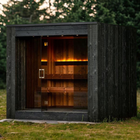 Sauna CUBA CUBE (schwarz)