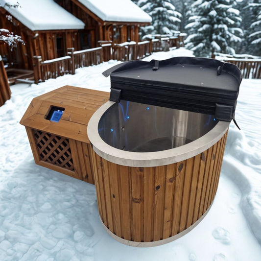 "moti" steel oval icebath
