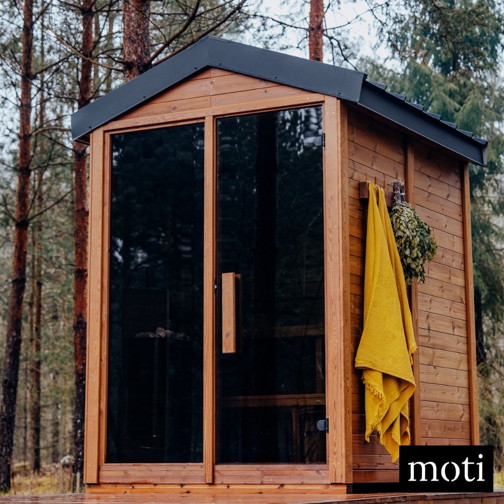 Thermowood DIY sauna kit for home and garden wellness