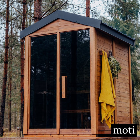 Thermowood DIY sauna kit for home and garden wellness