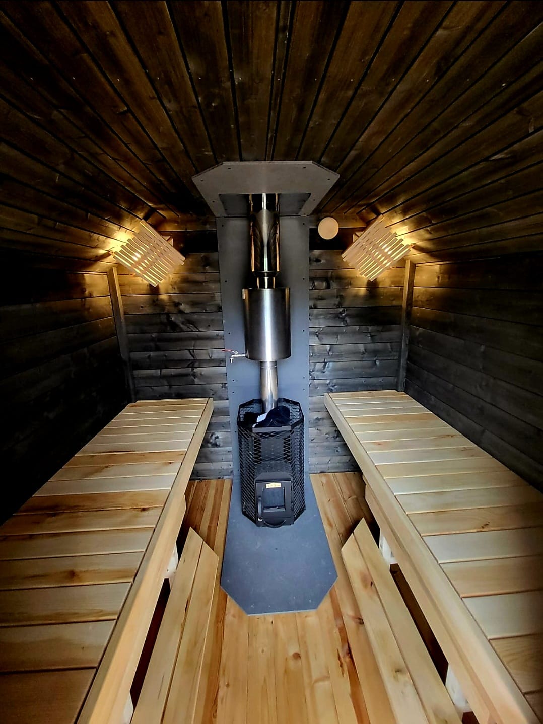 TRADITIONAL sauna