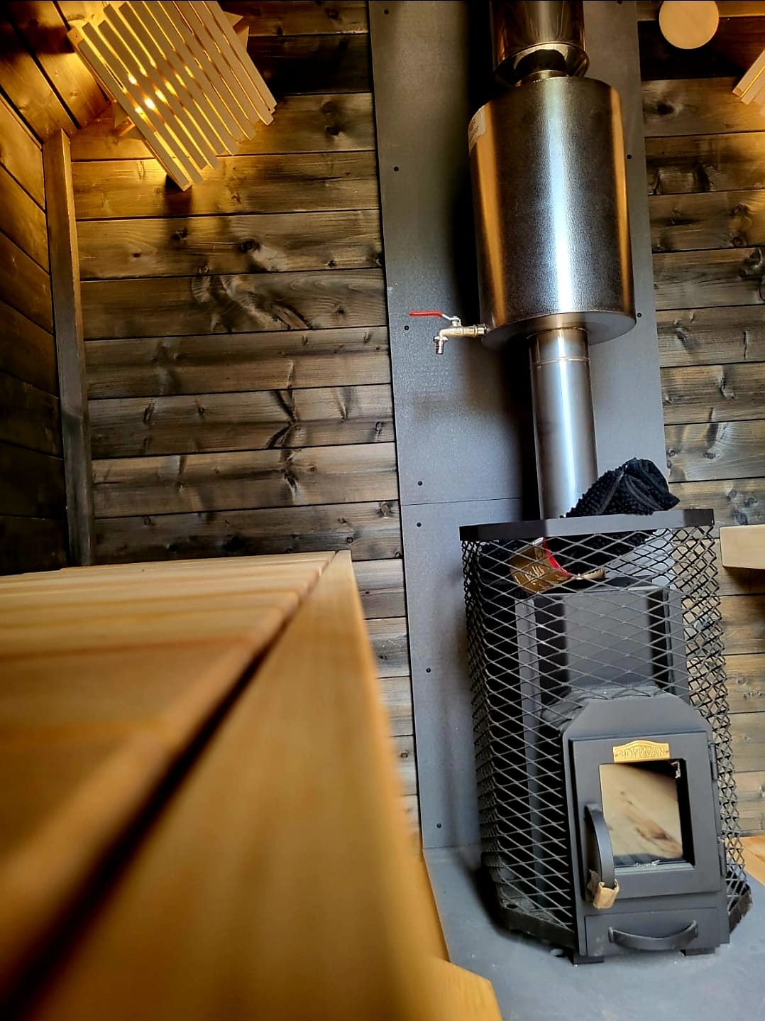 TRADITIONAL sauna