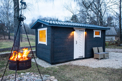  KLASSISCHE BADEHAUS-Sauna