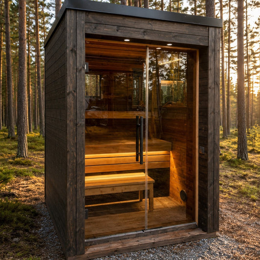 DIY Handcrafted Thermowood Arico Premium Sauna