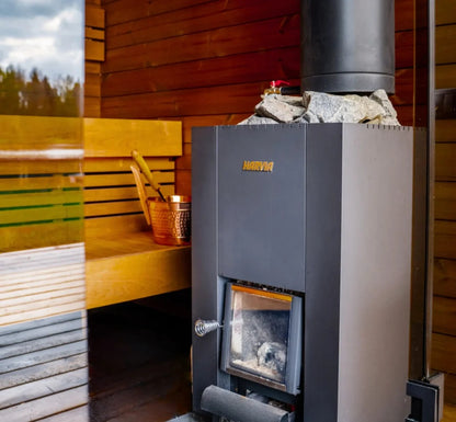 Handgefertigte Thermoholz-Sauna Arona Premium