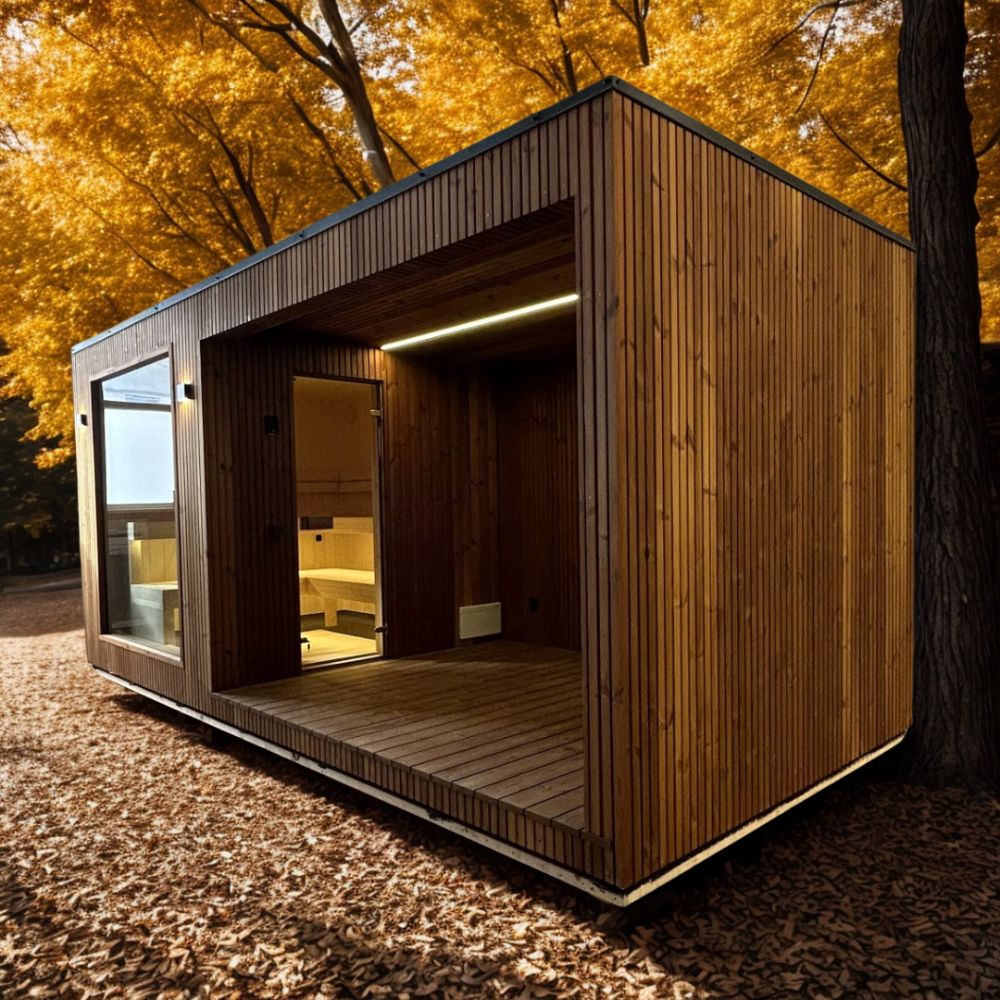 Premium Outdoor Sauna – Riviera 240×520