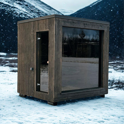 Sauna CUBA CUBE (schwarz)