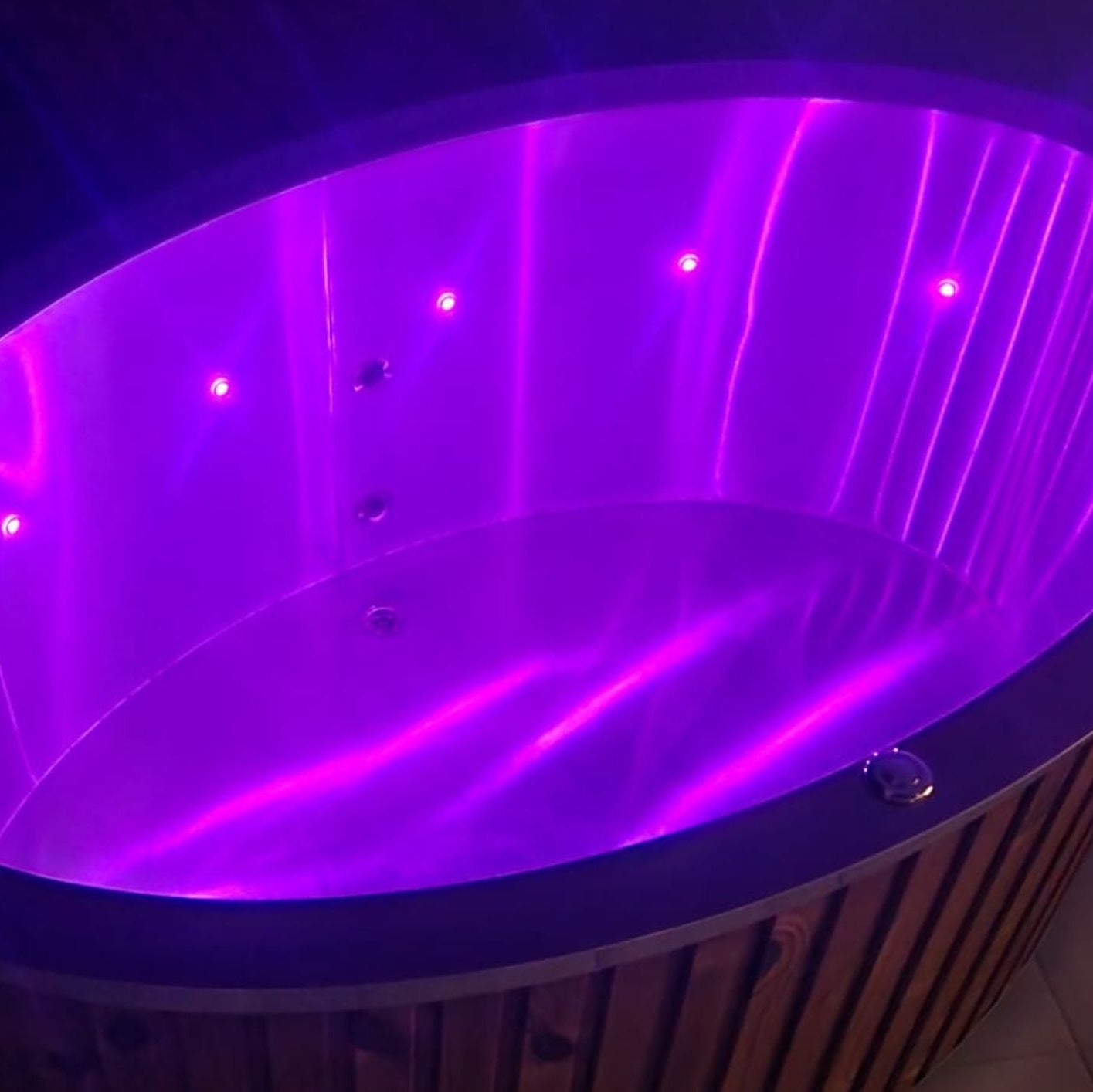 Ice tub cold plunge bath with chiller – professional recovery spa equipment